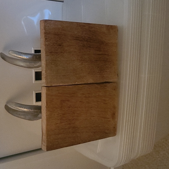 2 Book End in Metal and Wood - Picture 6 of 16